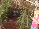 Abenteur: Kinderlager im Waldgelände