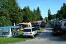 Terrassen - Camping am Richterbichl in 82401 Rottenbuch / Oberbayern