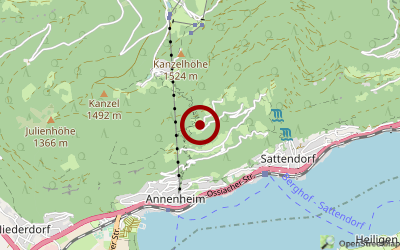 Navigation zum Campingplatz Campingbad Ossiachersee