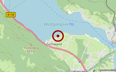 Navigation zum Campingplatz Romantik-Camping Wolfgangsee Lindenstrand