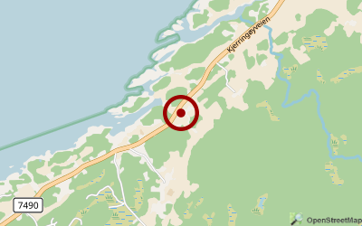 Navigation zum Campingplatz Kjerringøy Camping