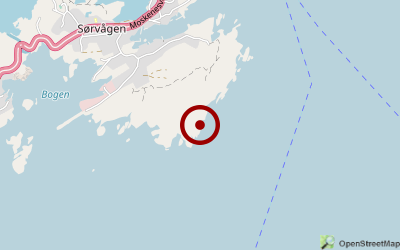 Navigation zum Campingplatz Moskenes-straumen Camping