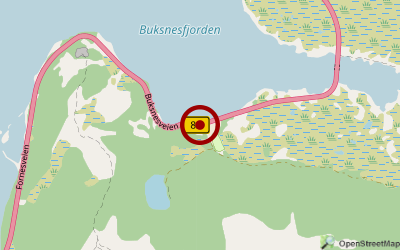 Navigation zum Campingplatz Andøy Friluftssenter