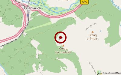 Navigation zum Campingplatz Glendochart Caravan Park