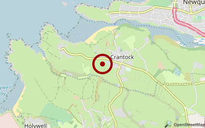 Navigation zum Campingplatz Treago Farm Caravan Park