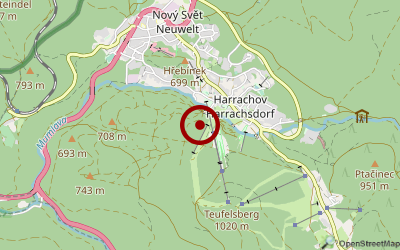 Navigation zum Campingplatz Harrachov - Jiskra