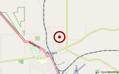 Navigation zum Campingplatz Wagin Caravan Park
