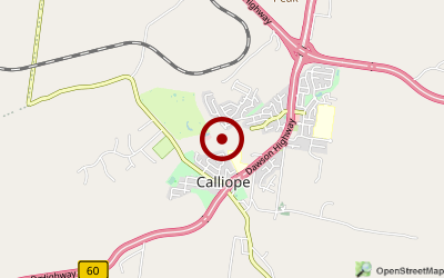 Navigation zum Campingplatz Calliope Caravan Park