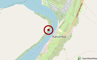 Navigation zum Campingplatz Karumba Point Tourist Park