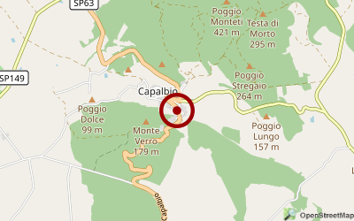 Navigation zum Campingplatz Villaggio Camping Capalbio