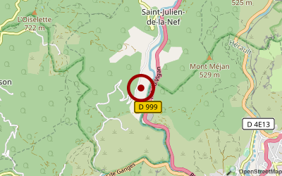 Navigation zum Campingplatz Isis En Cevennes