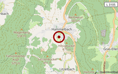 Navigation zum Campingplatz Camping Park Hammelbach