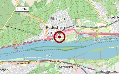 Navigation zum Campingplatz Am Rhein